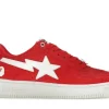 A Bathing Ape Bape Sta Low #3 Line Camo Red