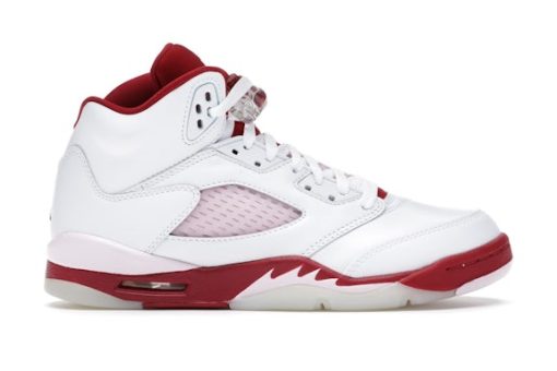Jordan 5 Retro White Pink Red (GS)