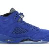 Jordan 5 Retro Blue Suede (GS)