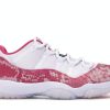 Jordan 11 Retro Low Pink Snakeskin (Women’s)