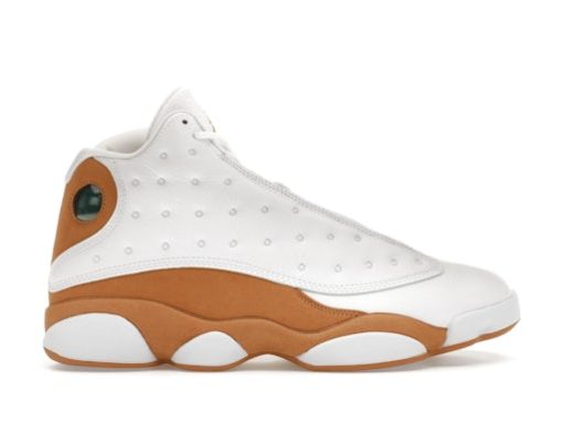 Air Jordan 13 Retro Wheat Sneaker White/ Brown