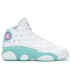 Jordan 13 Retro White Soar Green Pink (PS)