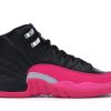 Jordan 12 Retro Black Deadly Pink (GS)