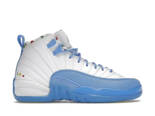 Jordan 12 Retro Emoji White/ Blue