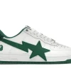 A Bathing Ape Bape Sta OS #2 White Green