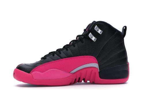 Jordan 12 Retro Black Deadly Pink (GS)