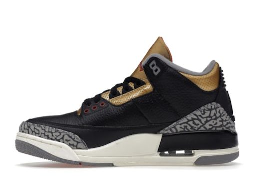Jordan 3 Retro Black Cement Gold (Women’s)