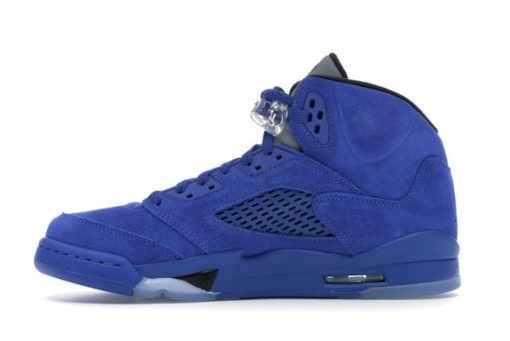 Jordan 5 Retro Blue Suede (GS)