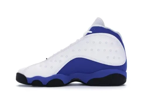 Jordan 13 Retro White Hyper Royal Black (GS)