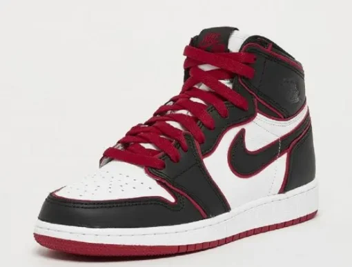NIKE AIR JORDAN 1 RETRO OG BLACK GYM RED WHITE
