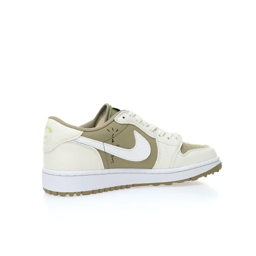 Travis Scott x Nike Air Jordan 1 Low Golf SP”Neutral Oliv”