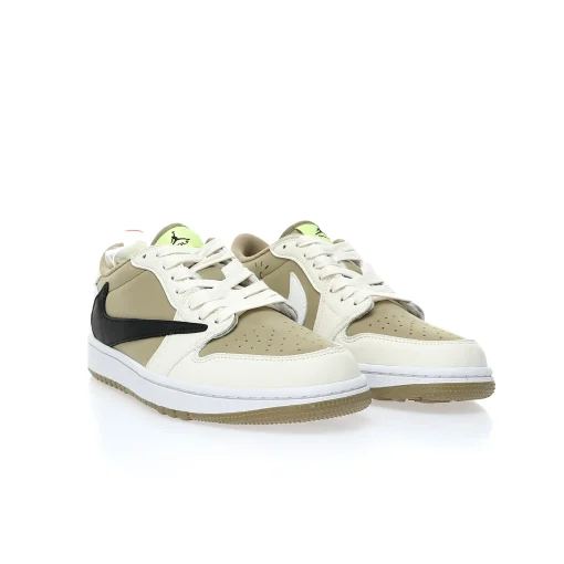 Travis Scott x Nike Air Jordan 1 Low Golf SP”Neutral Oliv”