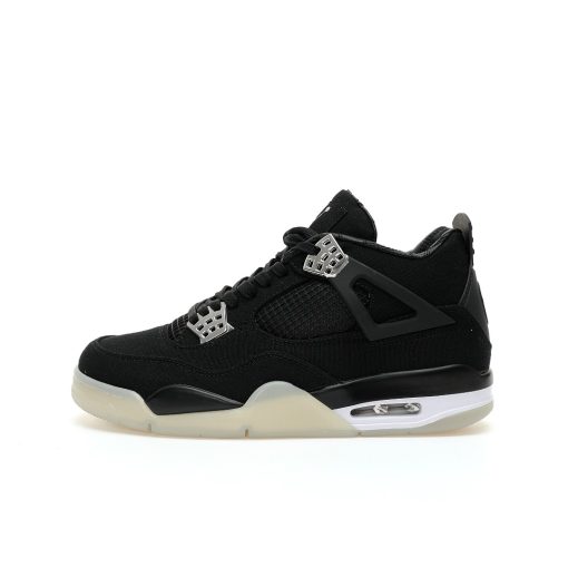 Nike Air Jordan 4 Retro”Black/Metallic Silver”