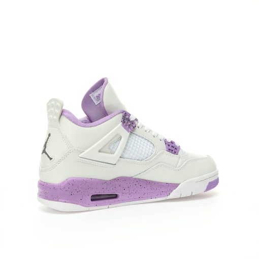 Nike Wmns Air Jordan 4 Retro”White Purple”