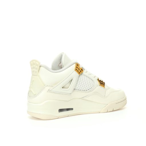 Nike Wmns Air Jordan 4 OG”Sail Metallic Gold”