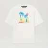 Palm Angels Burning Oasi T-shirt WHITE