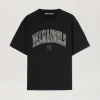 Palm Angels College Logo T-shirt BLACK