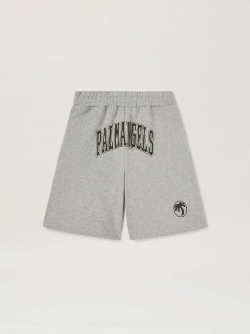 Palm Angels College Palm Shorts Grey