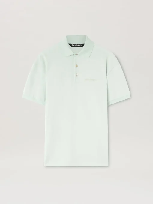 Palm Angels Curved Logo Track Polo
