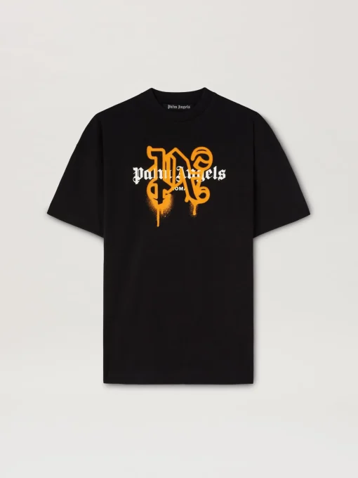 Palm Angels Monogram Spray City T-shirt Rome