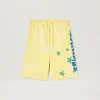 Palm Angels Paradise Sweat shorts YELLOW