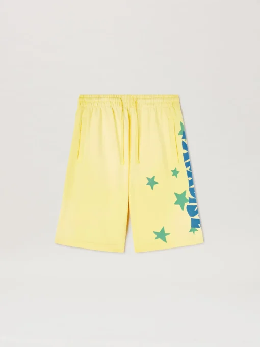 Palm Angels Paradise Sweat shorts YELLOW