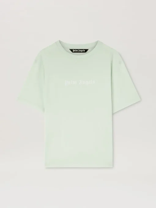 Palm Angels Slim Fit T-Shirt Green