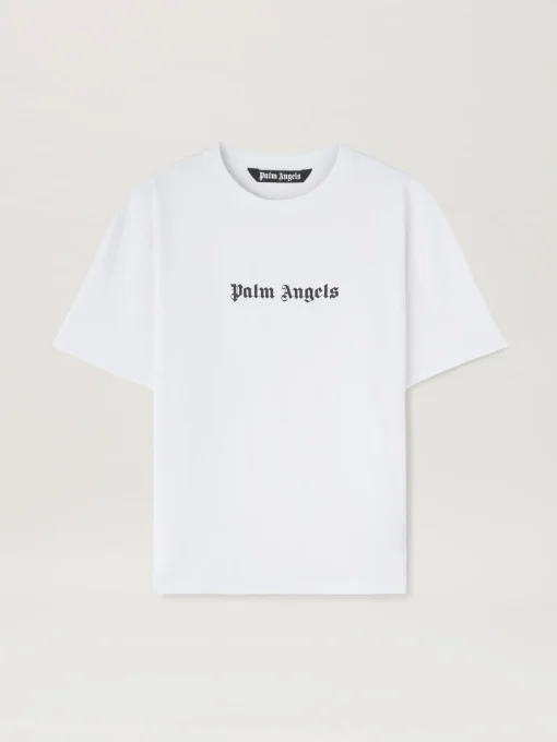 Palm Angels Slim Fit T-Shirt White