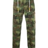 Palm Angels Camouflage-Print Cargo Trousers