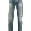 Palm Angels Jeans Fade Blue