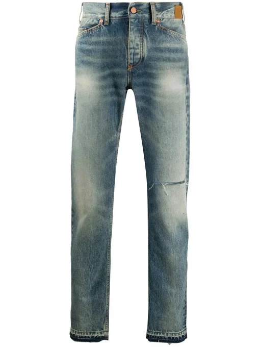 Palm Angels Jeans Fade Blue