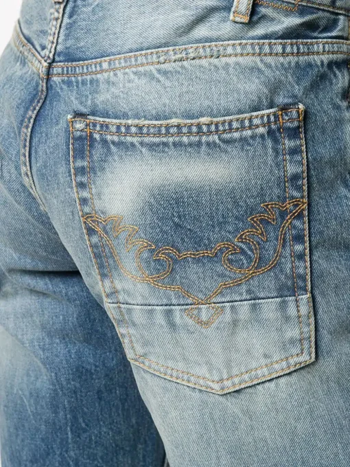 Palm Angels Jeans Fade Blue