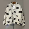 Celine Jacket White And Black Logo