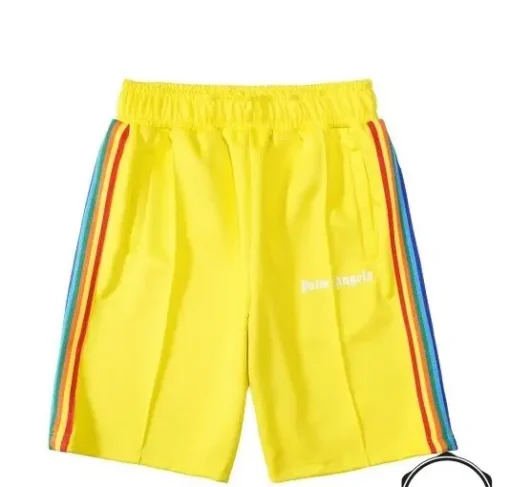 Palm Angels Shorts Yellow