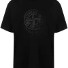 Stone Island T-shirt Con Logo in Black