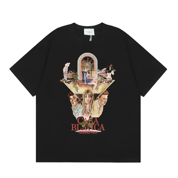 Casablanca Grand Prix T-shirt Black