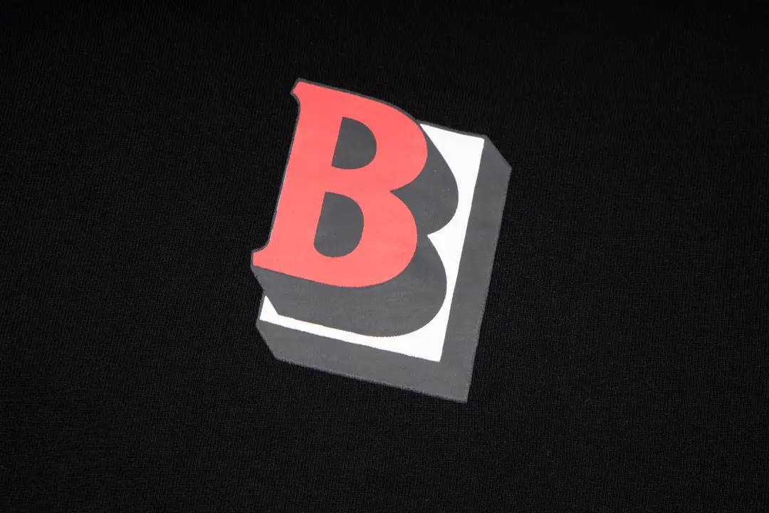 Burberry Tucson B Motif T-shirts White & Black - Imagen 3