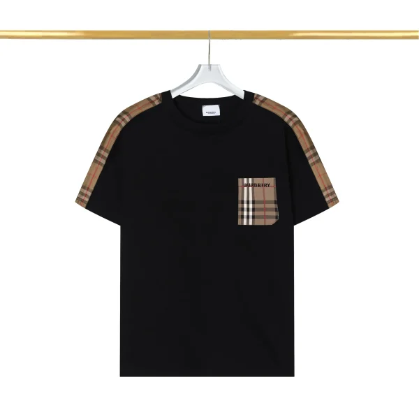 Burberry Pocket T-shirt Check Black
