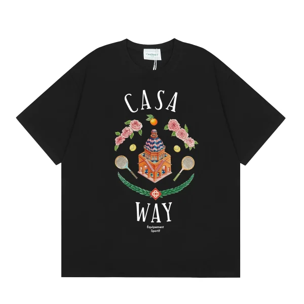 Casablanca T-Shirt Black