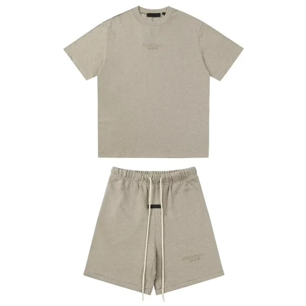 Essentials Short Set Grey
