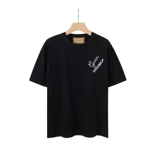 Balenciaga collaboration T-shirt Black White - Imagen 4
