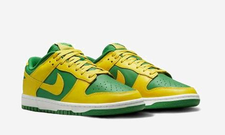 Nike Dunk Low- Reverse Brazil - Imagen 2