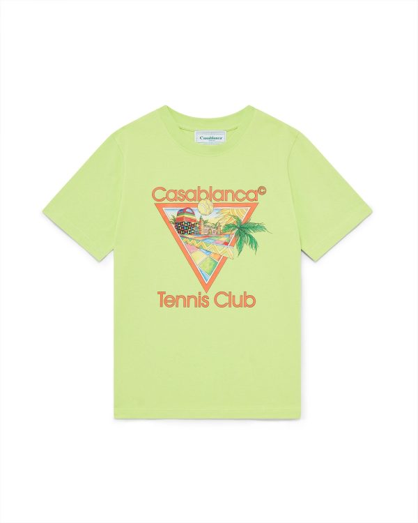 CASABLANCA Afro Cubism Tennis Club T-Shirt