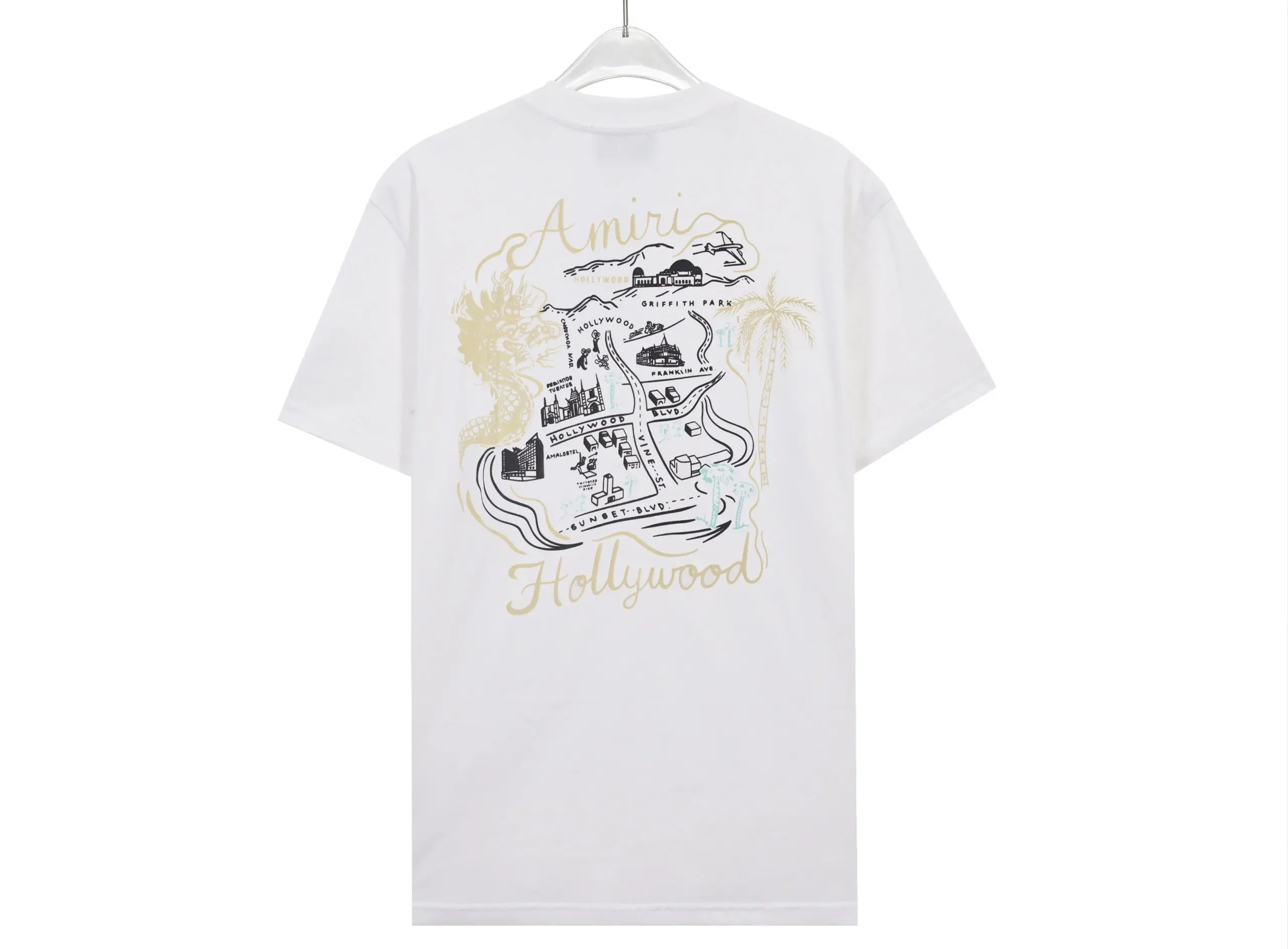 CASABLANCA Monogram T Shirt White - Imagen 2