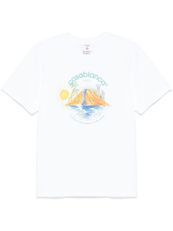 Casablanca Oasis T-shirt White