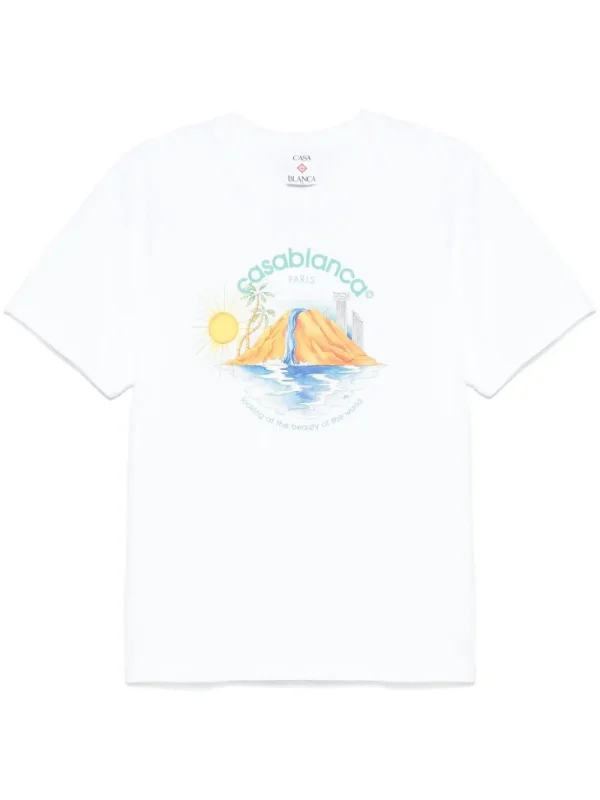 Casablanca Oasis T-shirt White