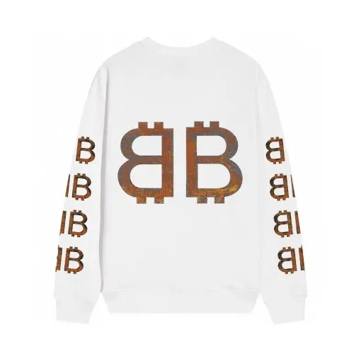 Balenciaga Sweatshirt White - Imagen 2