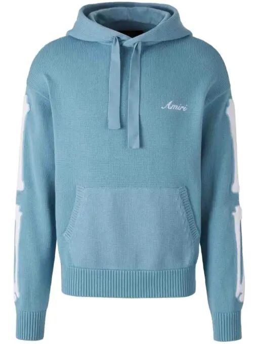 AMIRI Bones Hoodie Sky Blue