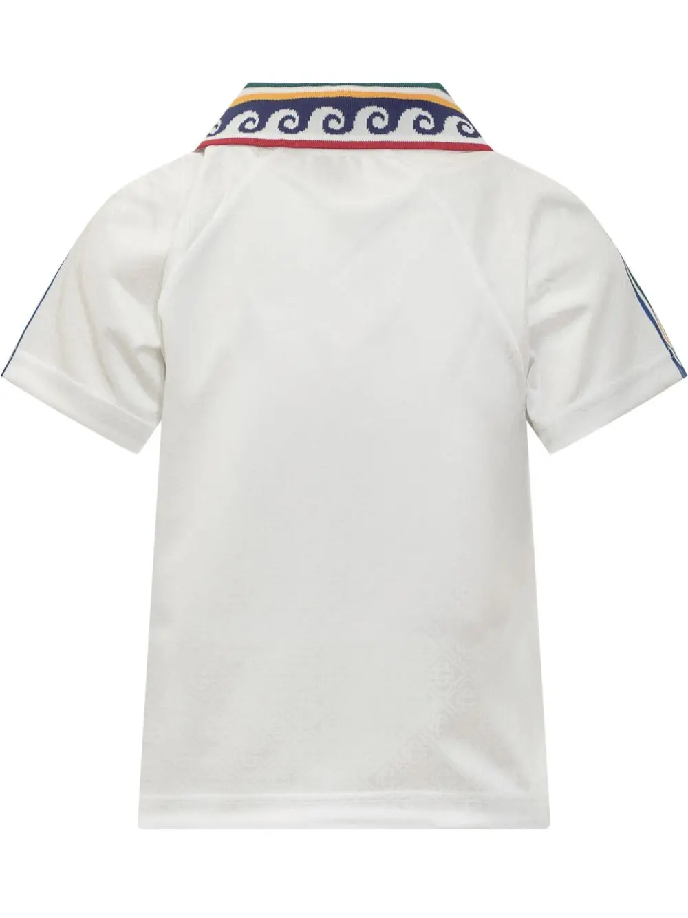 Casablanca Jacquard Monogram Football Women shirt White - Imagen 2