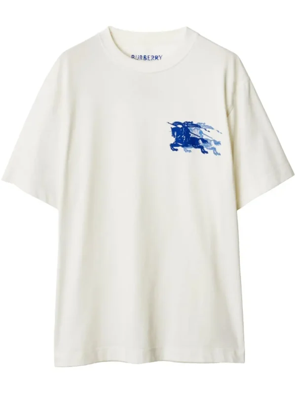 Burberry EKD Cotton T-shirt White
